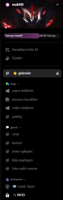 MokRR Discord Sunucusu